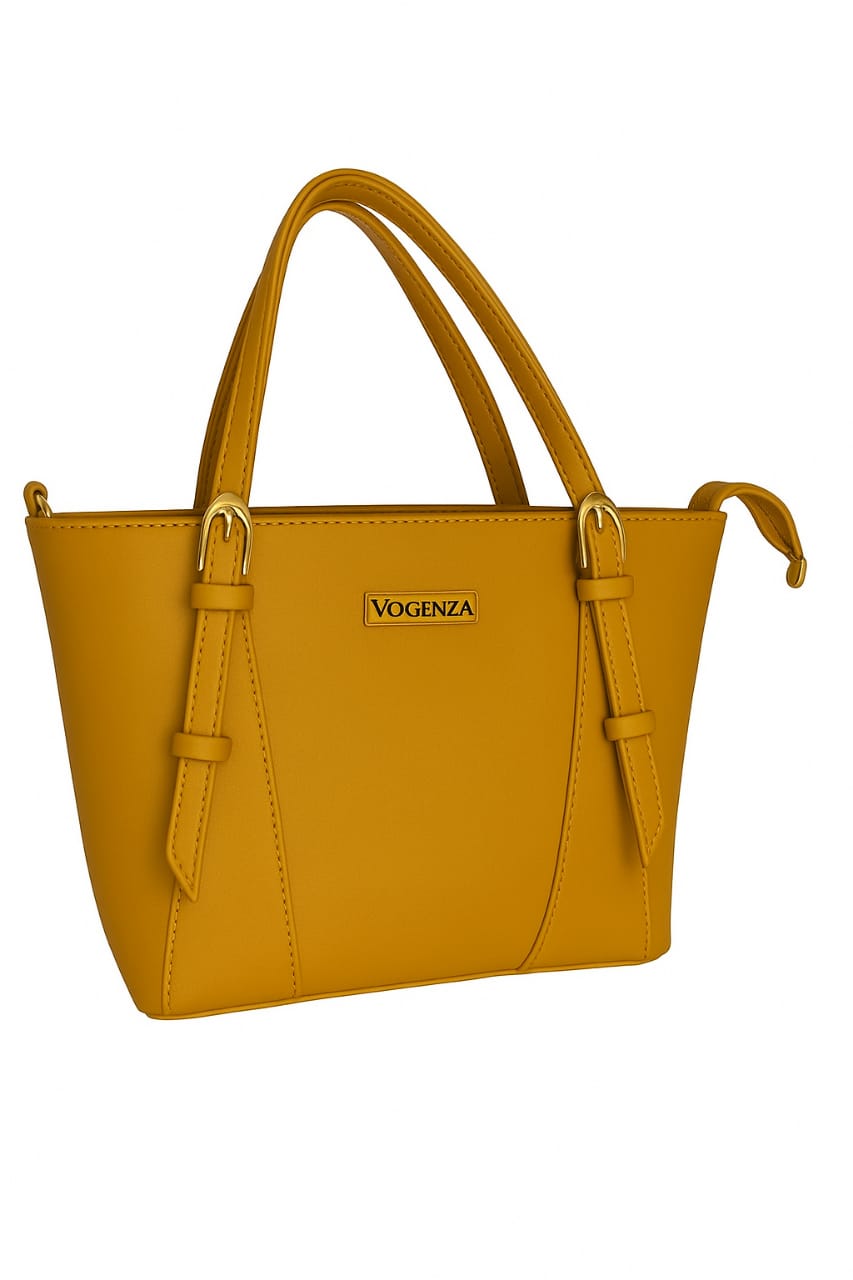 VOGENZA Maroon Handbag – Elegant Shoulder Tote (Multi Colors)