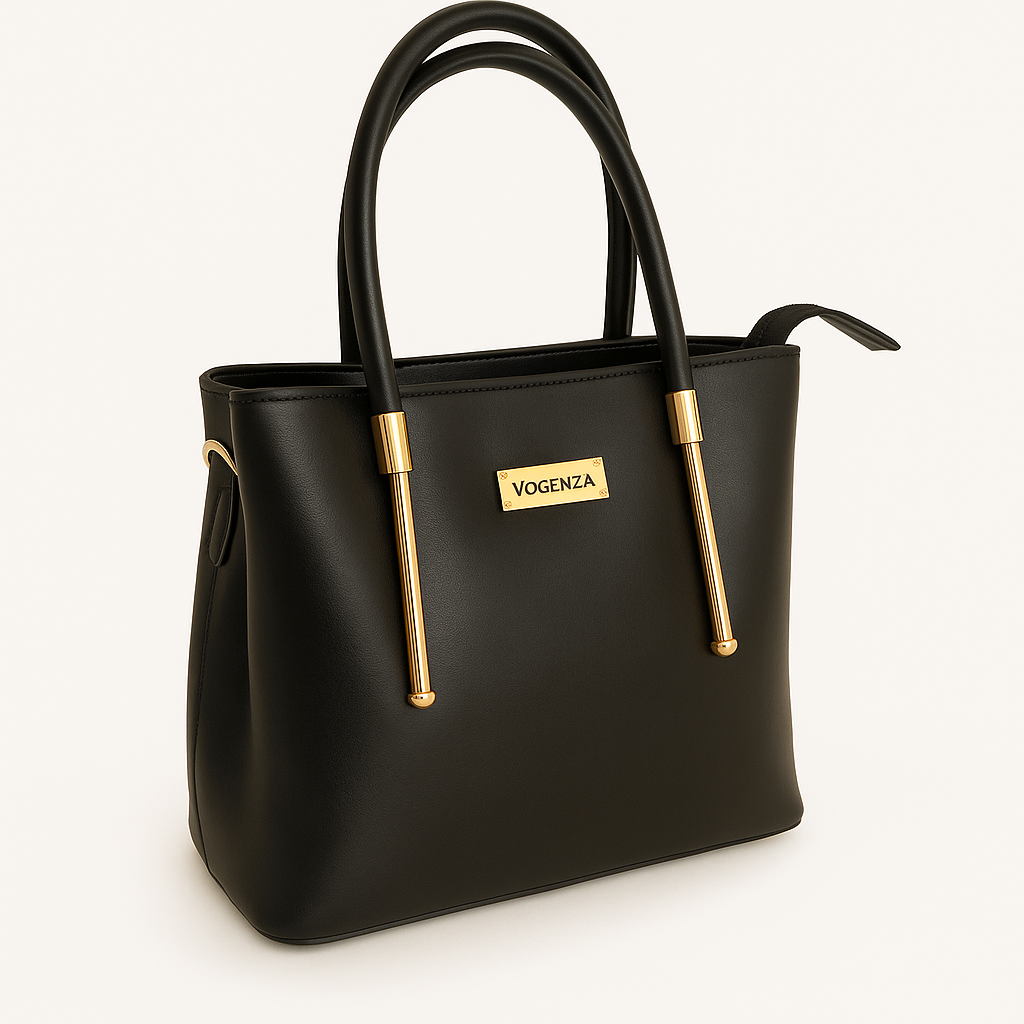 VOGENZA Mustard Handbag – Stylish Everyday Tote (Multiple Colors)