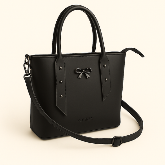 VOGENZA Elegant Beige Handbag for Women – Stylish Everyday Shoulder & Tote Bag