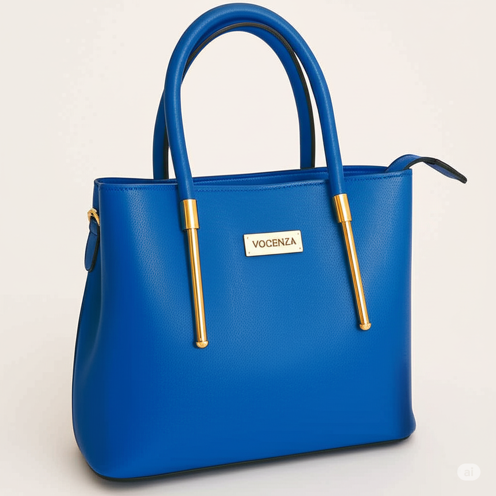VOGENZA Mustard Handbag – Stylish Everyday Tote (Multiple Colors)