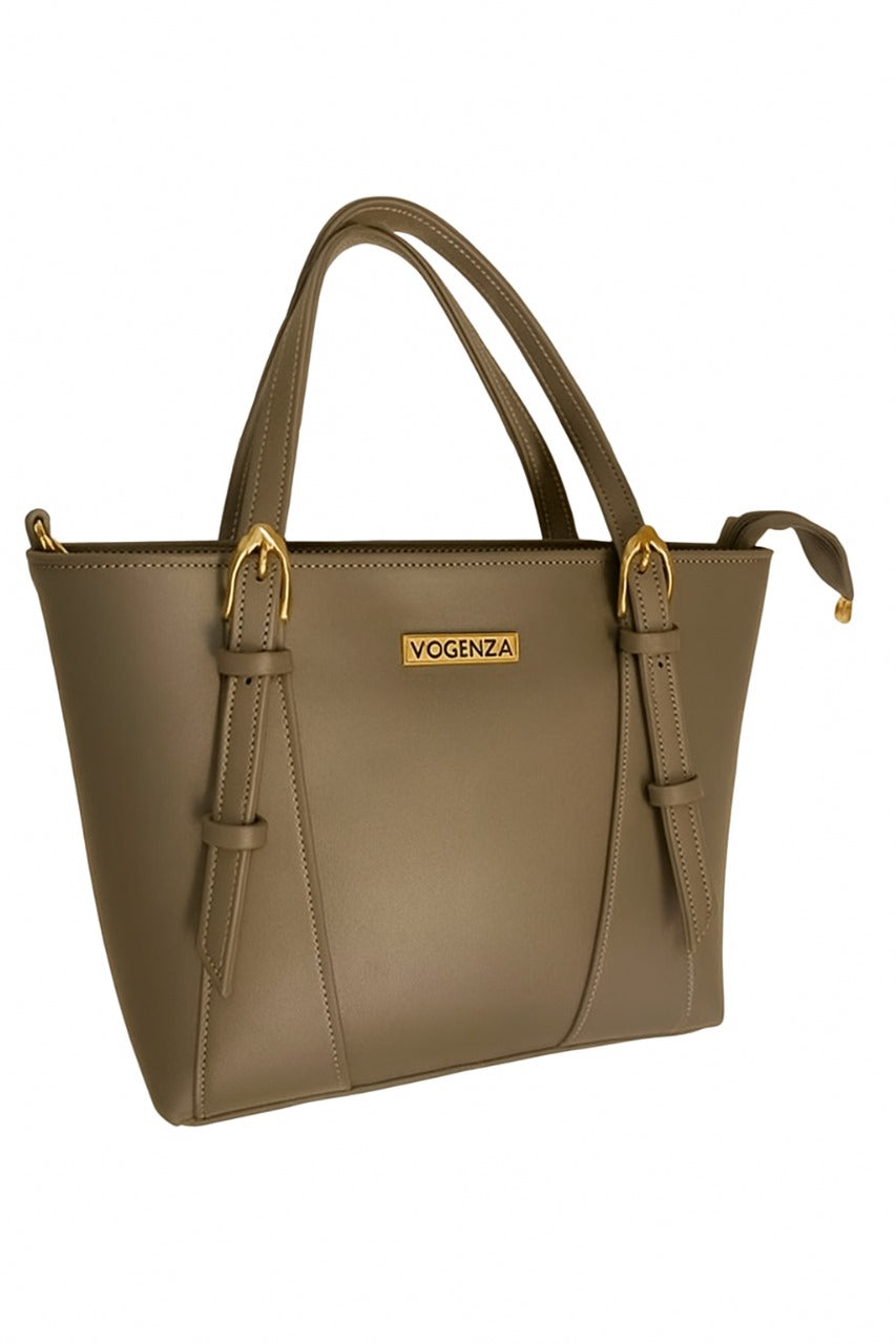 VOGENZA Maroon Handbag – Elegant Shoulder Tote (Multi Colors)